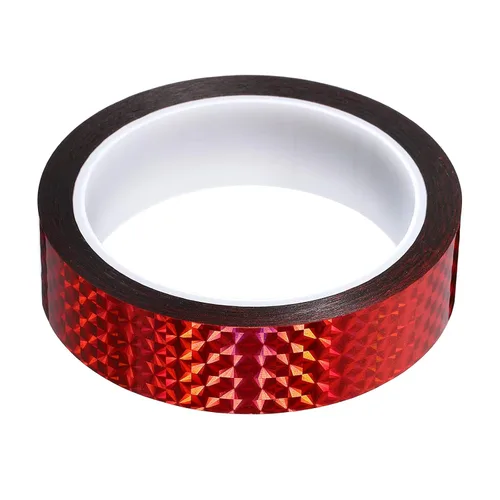 Vista 24 de YOKIVE Cinta de prisma, cintas decorativas holográficas reflectantes autoadhesivas, ideal para proyectos de manualidades, arte de bricolaje, hogar