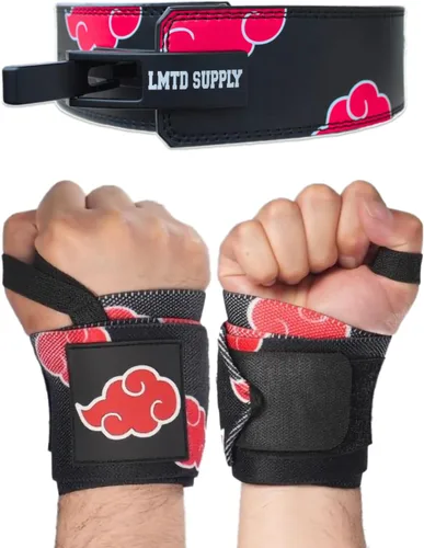 Vista 13 de Cinturón de Palanca de Anime, Cinturón de Levantamiento de Pesas, Cinturón de Gimnasio Resistente para Powerlifting y Levantamiento de Pesas
