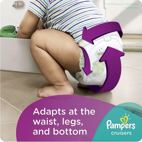 Vista 3 de Pampers Pañales Cruisers talla 3, 140