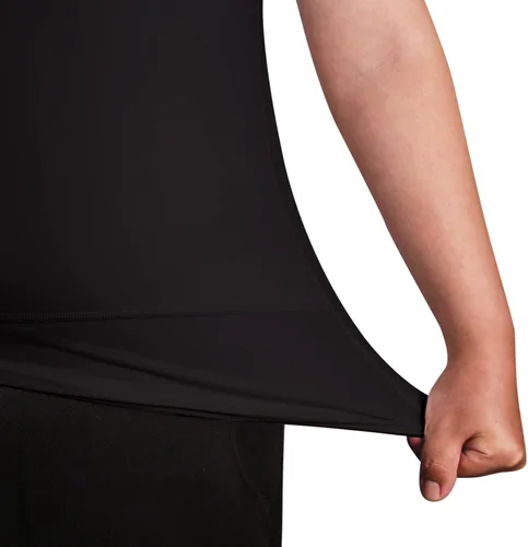 Vista 4 de Aptoco Camisas de compresión para hombre, chaleco para hombre de ginecomastia