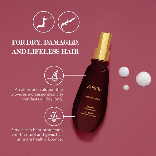 Vista 2 de Saphira The One Healing Repair – Professional Hair Care with Dead Sea Minerals