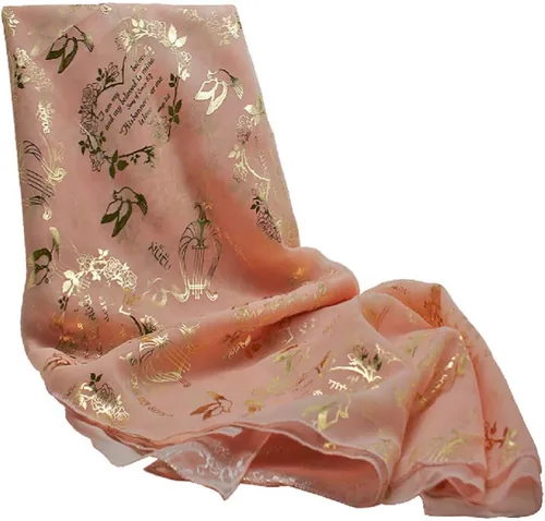 Vista 2 de Biblical World Bufanda para mujer, 100% poliéster, 20 x 60 pulgadas Marfil