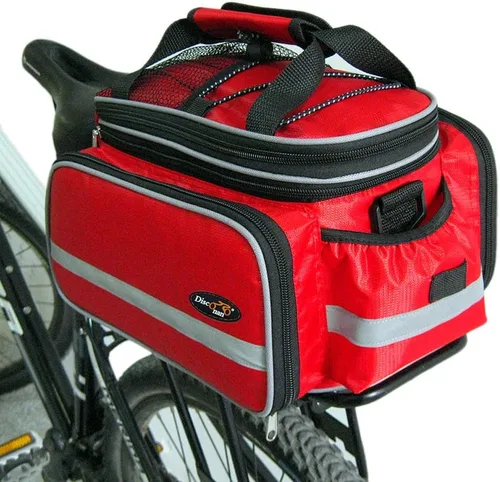 Vista 9 de Disconano® Bolsa impermeable multifunción para la parte trasera del asiento de bicicleta, para ciclismo de excursión, con maletero, paquete