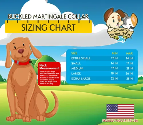 Vista 2 de Country Brook Petz - Collar de perro Martingala de dinosaurios con hebilla premium - Colección Critter Corner con 6 diseños temáticos de criaturas