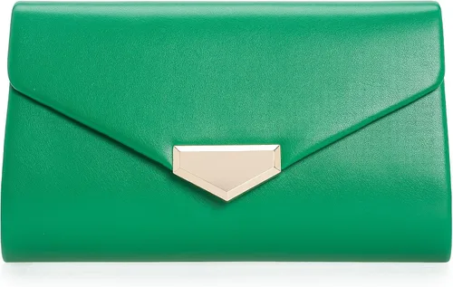 Vista 12 de CHARMING TAILOR Bolso de embrague de PU para mujer, bolso de mano elegante para ocasiones especiales