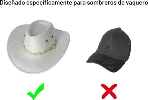 Vista 4 de Yuoyar Soporte para sombrero de vaquero para SUV y coche - Mantiene la forma del sombrero - Accesorios para camiones