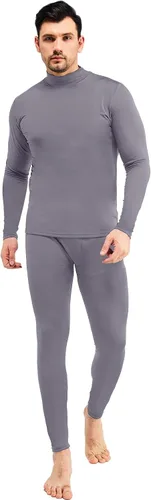 Vista 9 de CL convallaria Long Johns Thermal Underwear for Men Soft Fleece Lined Base Layer Cold Weather Top Bottom Set XS-4XL