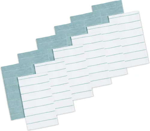 Vista 9 de SIMPLI-MAGIC Paquete de 12 paños de cocina de 24 x 24 pulgadas – 100% algodón, sin pelusas, paños de cocina de alta absorción, perfectos para Saco