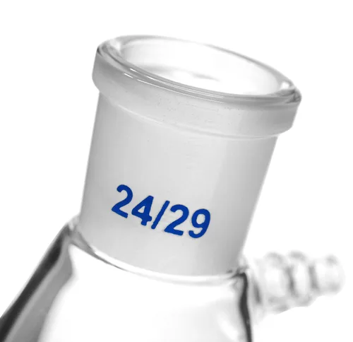 Vista 3 de EISCO Buchner - Frasco de filtrado, 16.9 fl oz, tamaño de enchufe 24/29, junta intercambiable, brazo lateral, vidrio de borosilicato