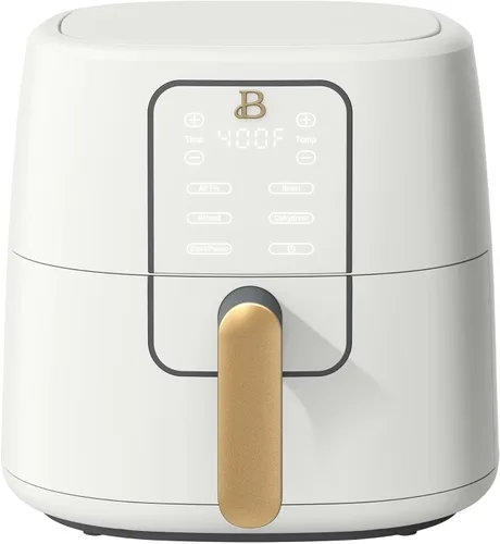 Vista 13 de Freidora de aire digital de 6 cuartos de galón, freidora de aire con pantalla táctil grande con control programable de tiempo y temperatura, Sésamo