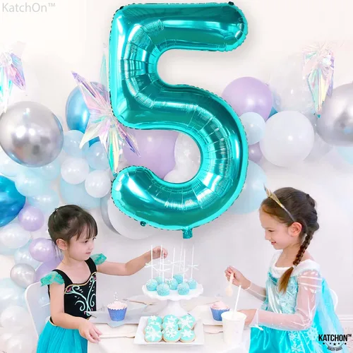 Vista 73 de KatchOn Globo negro del número 1 de 40 pulgadas, globo de feliz cumpleaños Large Mylar Number One Balloon for 1st Birthday Decorations, Foil