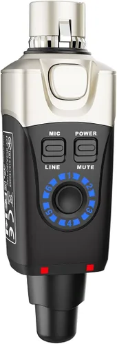 Vista 9 de Xvive U3 Sistema Inalámbrico de Micrófono Dinámico con Transmisor XLR y Receptor U3 para micrófono dinámico