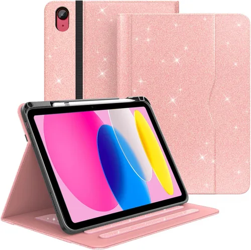 Vista 14 de Zonefoker Fundas para iPad de 6ª generación 2018/2017, iPad Air 2 2014 #02 Mármol Rosa
