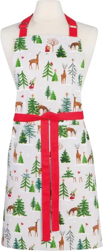 Vista 3 de Now Designs Delantal de chef navideño - Ropa festiva de cocina