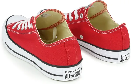 Vista 4 de Converse Chuck Taylor All Star High Top, 8.5 Hombres 10.5 Mujeres, Rojo, Rojo
