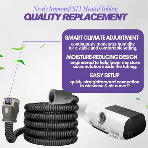 Vista 6 de Reemplazo de tubo de aire Climate-Line compatible con Air-sense 11 y Air curve 11