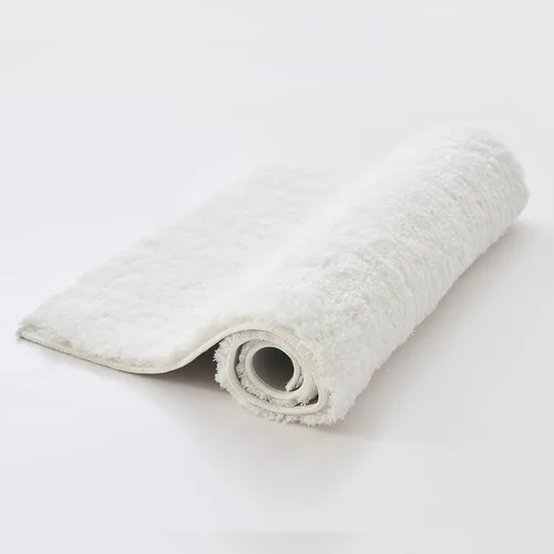 Vista 22 de CozeCube Tapetes de baño circulares de vellón para baño, esponjosos, absorbentes, de microfibra de secado rápido, antideslizantes, lavables