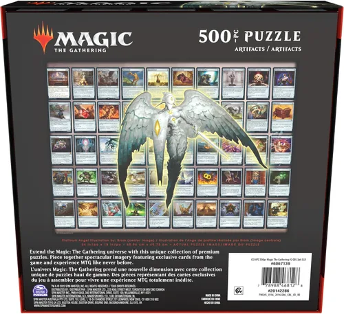 Vista 4 de Magic The Gathering - Rompecabezas de 500 piezas MTG Artifacts para adultos y niños mayores de 12 años Artifacts - Rompecabezas de 500 piezas