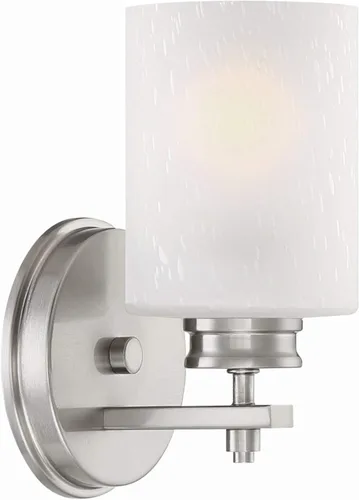 Vista 9 de Kira Home Phoebe - Aplique de pared industrial moderno de 8 pulgadas para Bronce aceitado