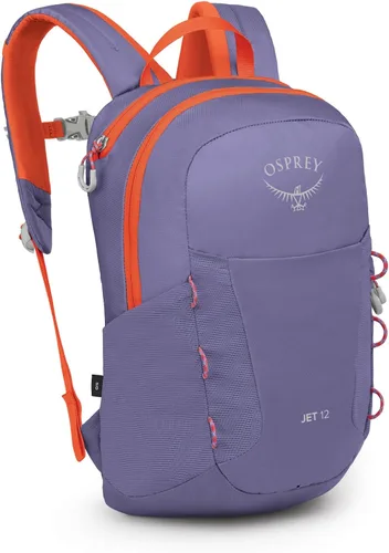 Vista 14 de Mochila de senderismo Osprey Jet 18L para niños, Azul Spikemoss