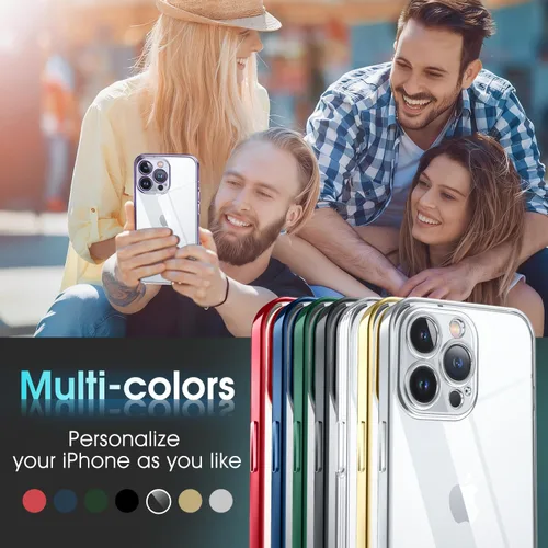 Vista 528 de Supdeal Funda cristalina transparente para iPhone 11, [No se amarillea] [Protección de la cámara] [Probado contra caídas de grado militar] Funda