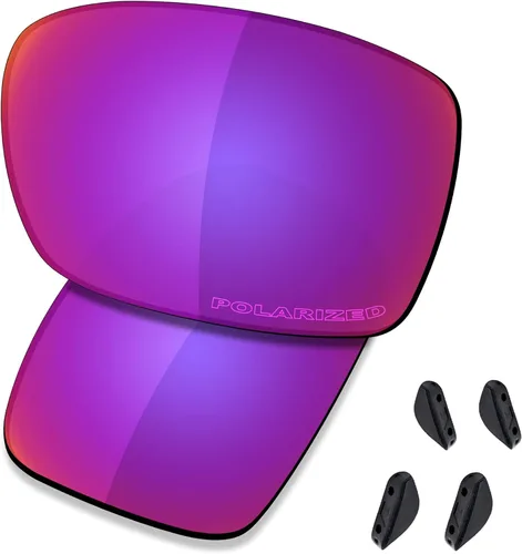 Vista 7 de SAUCER Lentes de repuesto prémium para gafas de sol Oakley Turbine OO9263 polarizado oro de 24 quilates