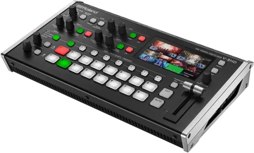 Vista 4 de Roland V-8HD Conmutador de Video HD para Eventos en Vivo, Streaming y Presentaciones Corporativas Mezcla 8 Fuentes HDMI Motor de Efectos de 5