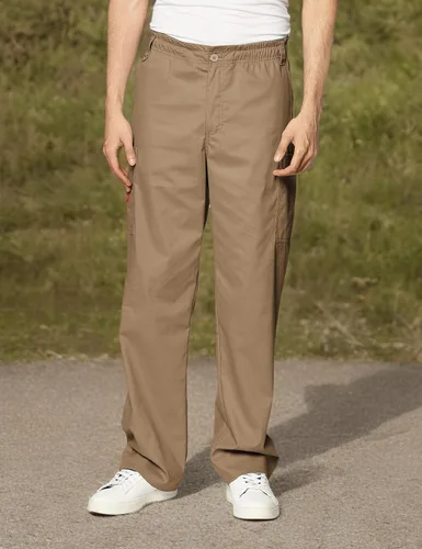 Vista 6 de Dickies Pantalón de meter para hombre con 7 bolsillos, cintura elástica con cierre de botón 81006