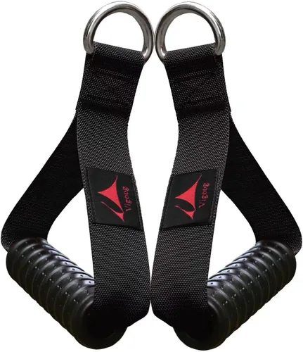 Vista 8 de Heavy Duty Gym Workout Handles Attachment for Cable Machine,Resistance Band,Pulley System Home Exercise Equipment, Comfortable and Stronger Grip