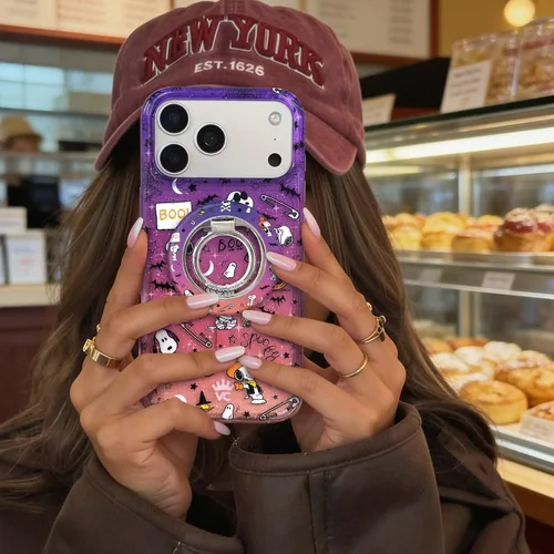 Vista 1019 de VELVET CAVIAR Funda para iPhone 15, compatible con MagSafe, probada contra caídas de 10 pies, fundas protectoras de diseño, leopardo color rosa
