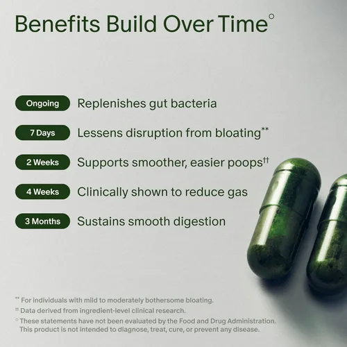 Vista 3 de Seed DS-01 Daily Synbiotic – Prebiótico y probiótico para mujeres y hombres – Salud digestiva, salud intestinal, apoyo inmunológico, hinchazón