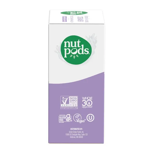 Vista 4 de nutpods Crema de café sin azúcar de malvavisco tostado, sin azúcar, paquete
