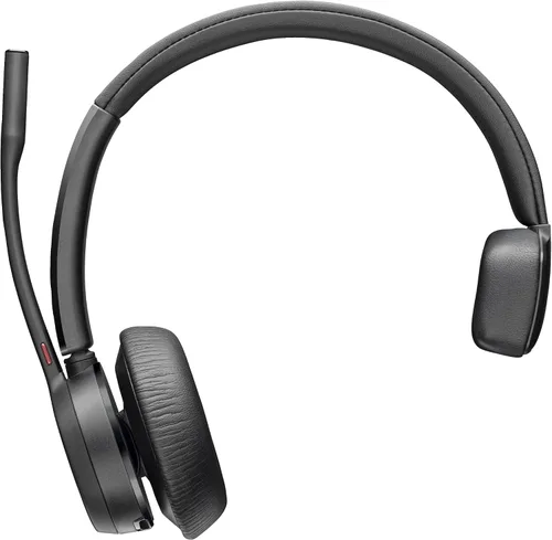 Vista 8 de [Usado] POLY Voyager 4310 UC Auriculares Bluetooth Inalámbricos (Plantronics) - Auriculares Monoaurales con Micrófono Boom con Cancelación de Ruido