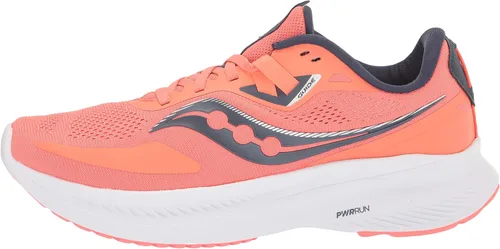 Vista 8 de Saucony Zapato de correr Guide 15 para mujer, NegroBlanco