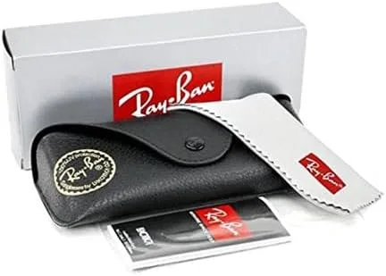 Vista 4 de Ray-Ban RB3548N - Gafas de sol hexagonales 001 de 54 M para hombres y mujeres (grande), paquete con kit de diseñador iWear