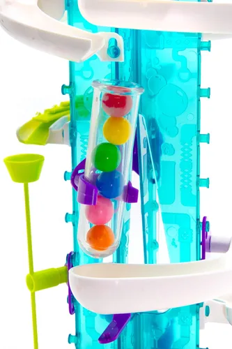 Vista 7 de Thames & Kosmos Gumball Machine Maker Lab - Máquina expendedora de bolas de chicle que hace trucos y acrobacias, instrucciones en 2 idiomas