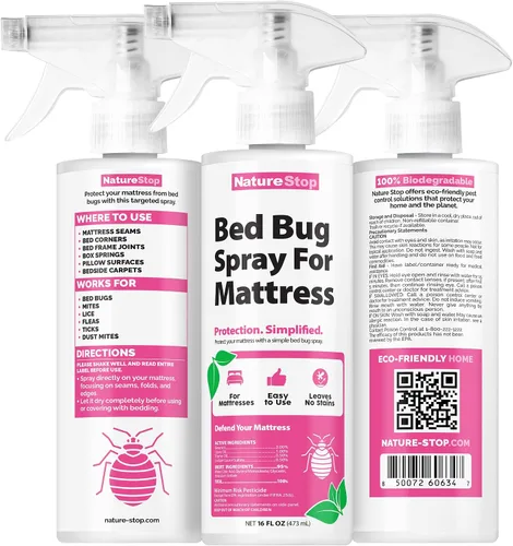 Vista 7 de Aerosol de chinches para colchón (16oz)