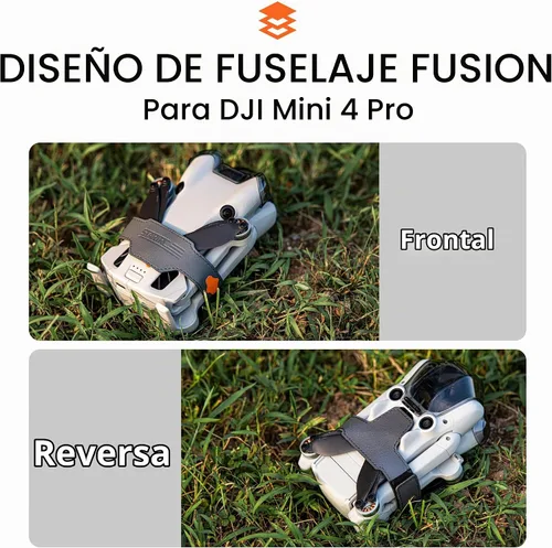 Vista 2 de STARTRC Soporte de hélice para accesorios DJI Mini 4 Pro, correa de protección de hélices para DJI Lito 1 / para SKYROVER X1/S1, protector de hélice