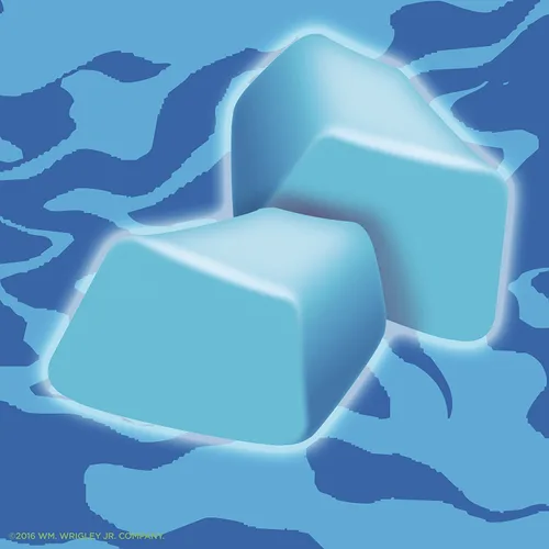 Vista 2 de Hubba Bubba Chicle azul ácido de frambuesa, 5 unidades (paquete de 18)