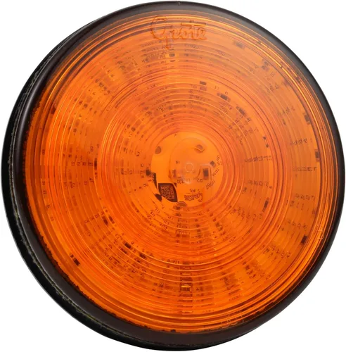 Vista 18 de Grote 54702 Luces LED Ovaladas de 6" de Parada, Trasera y Giro con Respaldo Integrado, Carcasa Rígida Integrada Rojo