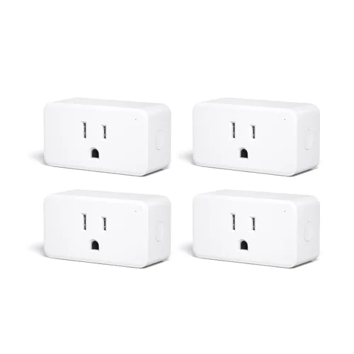 Vista 7 de THIRDREALITY Enchufe inteligente, paquete de 4, toma inteligente de 15 A con función de temporizador, repetidor Zigbee, certificado ETL, requiere