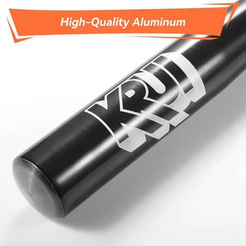 Vista 5 de KRUI - Bate de béisbol de aluminio, bate de autodefensa de 45,7 cm, bate ligero para el comprobador de neumáticos, pesca, para mantener en el hogar