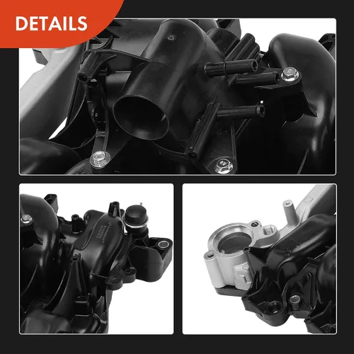 Vista 7 de A-Premium Colector de admisión superior del motor con junta [SOHC, 8 cilindros 4.6L] compatible con Ford F-150 2007-2008, E-150 2007-2008, E-250