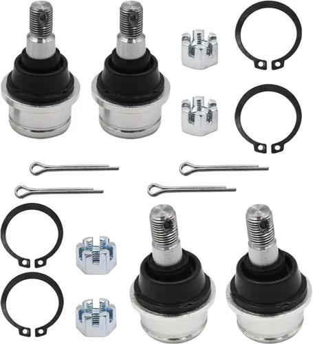 Vista 6 de Kit de rótula para Honda Rancher 350 TRX350TM 420 TRX420FE 400 superior inferior - Reemplaza 51375-HP5-601 51355-HP5-601 - Juego de 4