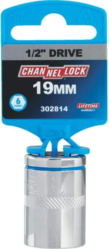 Vista 2 de Channellock Enchufe métrico poco profundo de 0.748 in de 1/2" y 6 puntos