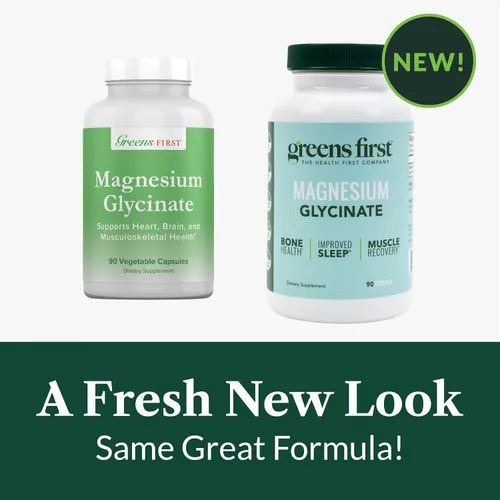 Vista 5 de Greens First Suplemento de glicinato de magnesio – puede apoyar la salud del corazón, la salud muscular y apoyar el metabolismo – Mejor tasa