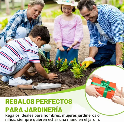 Vista 7 de WORKPRO Paleta de jardín con mango de madera, pala de mano estrecha