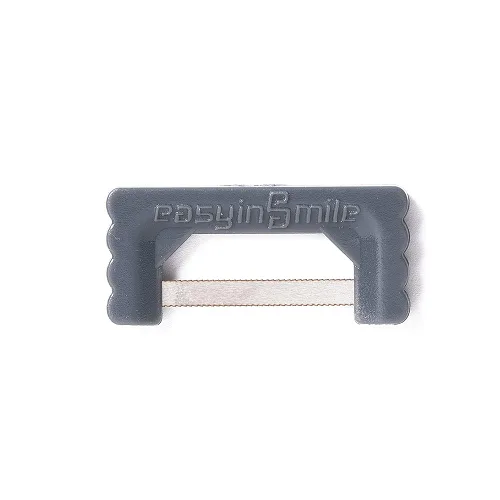 Vista 3 de SNAWOP Tiras interproximales dentales 10PC Ortodoncia Reducción de esmalte Kit de pulido IPR/IR (gris)