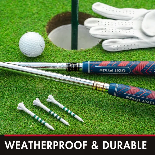 Vista 7 de Golf Essentials: Personalized ID Labels, Pro Scorecards & Game Guides. Weatherproof Accessories for Club Tracking, Stat Logging & Wagering