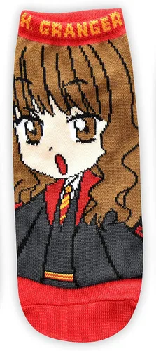 Vista 3 de Harry Potter Anime Character Art JuniorsWomens 5 Pack Ankle Socks